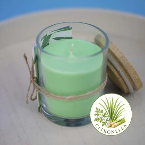 Rovarriasztó hatású gyertya – citronella - Image 2