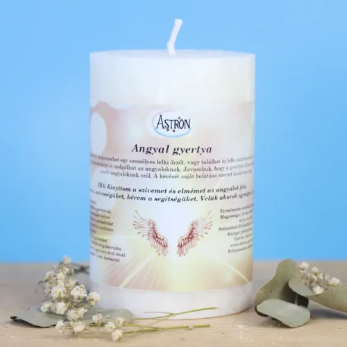 energia gyertya angyal gyertya