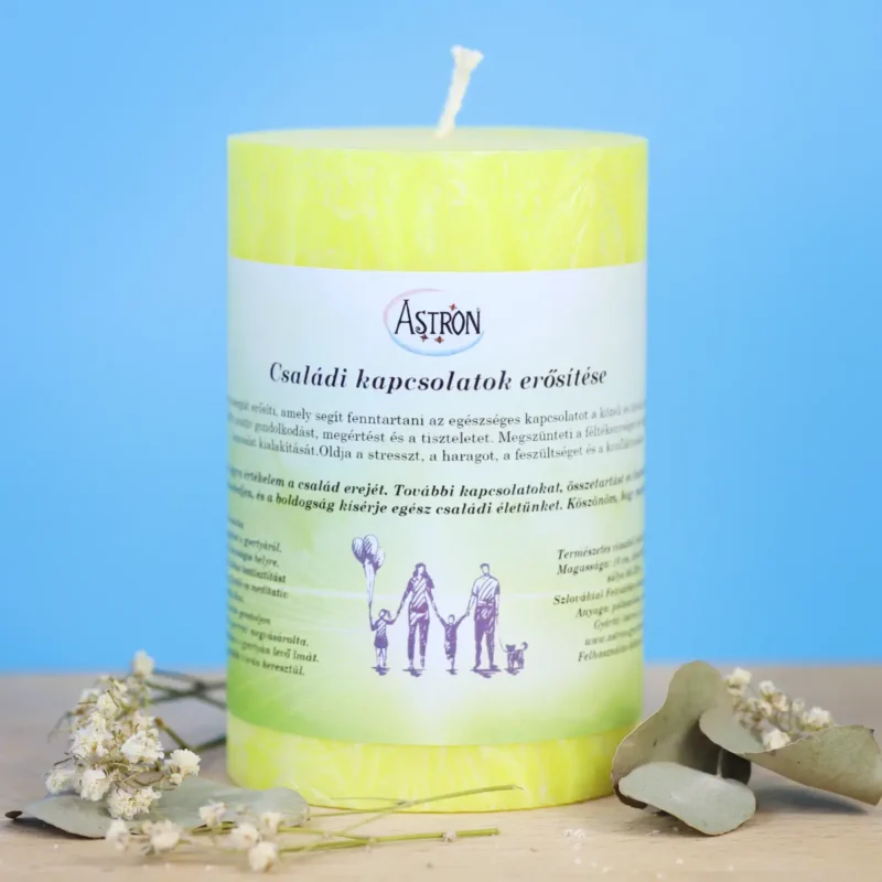 családi kapcsolatok gyertyája