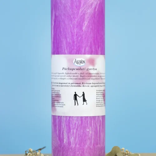 párkapcsolati gyertya